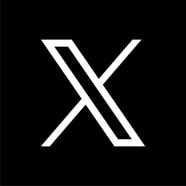 Logo de TwitterX
